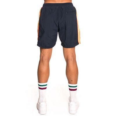 Grimey Counterblow Running Shorts Bleu Marine